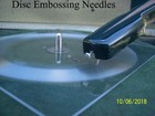 Tungsten Cone Tip Embossing Presto Rek-o-kut Record Lathe  Wilcox-gay  Recordio