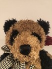 Dan Dee Brown And Black 100th Anniversary Bear Pre-owned12  Plush Stuffed Animal