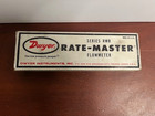 Dwyer Flometer Rmb-57-ssv 0-600 Scfh Air Rate Master Series New