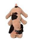Vintage 1985 Original Pound Puppies Hound Plush Tonka 18  Tan Brown Spot Dog