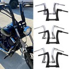 12  14  16  Rise Ape Hanger Handlebar For Harley Touring Fatboy Dyna Softail