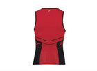 Zoot Mens Performance Tri Tank - Red And Black - Large