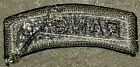 Us Army Ranger Tab Patch Arc Rocker - Subdued Bdu Od Green Vintage Nos