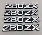 30pcs lot Sliver 280zx Car Front Fender Side Emblem Badges For Datsun Fairlady-z