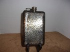 Apollo Silver Co  Hammered Hip Flask Early 1900s