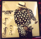 Buddy Guy Signed - Rhythm   Blues Lp - Vinyl Album Signed   Framed Dated 2013