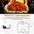 Ch5829 Range Bake Unit Heating Oven Element For Y04000066 Ps1754668 Ap4283357