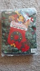 Bucilla Gallery Of Stitches 1993christmas Surprises Felt Stocking Kit New Pkg