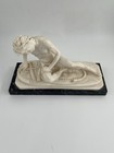 The Dying Gaul Marble Statue Museum Replica  Made In Italy  Vintage 
