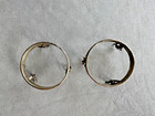 Antique Vtg Mark 800 Sterling Silver Victorian Lot Of 2 Cherub Angel Egg Holders
