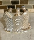 Vintage One Piece Ceramic Nativity Scene Holy Family   3 Wise Man