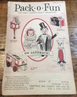 Pack-o-fun Scrap-craft Magazine June-july 1967  Vintage Original  Scrapbooking