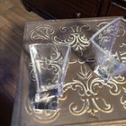 Set Of 2 Joyjolt Carre Square Martini Glasses  Cocktail Glasses Old Fashioned Gl