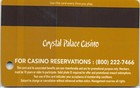 Crystal Palace Casino cable Beach Resort - Nassau  Bahamas - 9th Issue  blank 