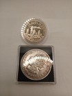 Lot  8  Us Coins 1 Oz Silver Round  4 90  2 40 and Clad Half Dollar 