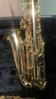 Buescher Bu4 Alto Saxophone Brass Gold Lacquered With Case Mouthpiece