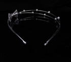 Party Bridal Tiara Headband Hairband With Bowknot For Engagement Bride Girls