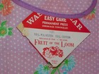 Vtg Nos Fruit Of The Loom Full Bib Apron Lot Floral Calico Retro Pockets Smocks