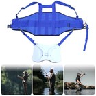 Sea Fishing Top Waist Protection Pole Holder Fish Rod Stand Adjustable Belt Vest