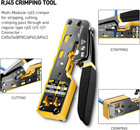 Ethernet Crimping Tool Kit Rj45 Crimp Tools cat5 Cat5e Cat6 Rj45 Crimping Tool K