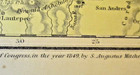 1849 Mitchell Mexico Guatimala And West Indies Map Bahamas Jamaica Cuba Haiti