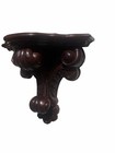 Ornate Wood Wall Shelf Corbel Bracket Dark Finish Vintage Style 16x8x16