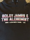 Rare Alc Records Boldy James   The Alchemist Nba Leather Tour 22 Black Xl Hoodie