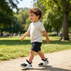 Toddler Boys Light Up Shoes Led Flashing Running Sneakers For Toddler Black 6