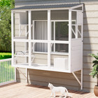 Jfhid Catio Cat Window Box Cat Enclosure W window Access For Multiple Indoor Cat