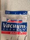 Lot Of 8  Vacuum Bags  Hoover Upright Type A  Bag Open But 8 New Bags