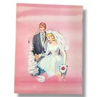 Bride   Groom Paper Dolls Uncut Whitman 1963 Wedding Trousseau Vintage Original