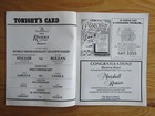 Middleweight Championship Program Marvelous Marvin Hagler Vs Juan Domingo Roldan