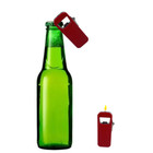3pack 2-in-1 Bottle Opener Lighter Refillable Butane Tool For Camping Bbq Bar