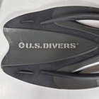 Us Divers Adult Scuba Diving Fins Black Gray Size Medium Large 21  Length