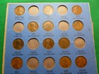 1909-1940 Lincoln Penny Set 21 Coin Set Page 1 Whitman Number 1  a29-0918