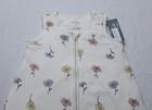 Carter s Baby s 2-way Zip Floral Purelysoft Wearble Blanket Lb3 Ivory 6-12m med