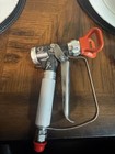 Graco Xtr 7  Air Spray Paint Spray Gun Handheld W  Ladder Hook Black silver