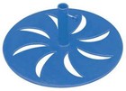 Grainger Approved 4huw6 Umbrella Base 24 In Dia blue 4huw6
