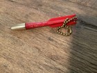 Vint Oldsmobile Rocket Lead Pencil Key Chain Working Henricksen Mtr Kalispell Mt
