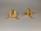 2 Pack - Ho Scale - Flak 88 Artillery Gun 18 - Brown - 1 87 Scale Mini Model