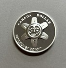 2010 Canada  the Sun  Limited Edition Proof Silver Dollar W Ogp Case Sleeve Coa