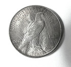1922 Peace Dollar Philadelphia Almost Uncurculated