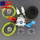 Carburetor For Weedeater Fb25 Fb-25 Blower Zama C1u-w46 545180864 Air Filter Kit