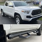 Fit 2005-2023 Toyota Tacoma Double Cab 3   Running Board Drop Nerf Bar Bcka