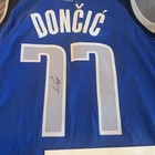 Dallas Mavericks Luka Doncic Signed Jersey Authentic Autograph Jsa Coa Loa