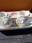 Vintage Porcelain Vanity Or Dresser Set
