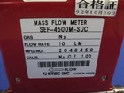 Stec Sef-4500m-suc Mass Flow Meter  10 Lm  N2  Used Lot Of 3