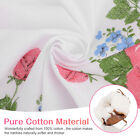 20pcs Lady Handkerchiefs 100  Cotton Hankies Handkerchief Pocket Vintage Flowers