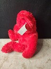 Russ  scarlet  12  Stuffed Teddy Bear Plush Red Bow Silky Soft Nwt