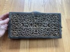 Antique Koken Barber Chair Parts Footrest Foot Rest Plate Padded Seat Bracket
